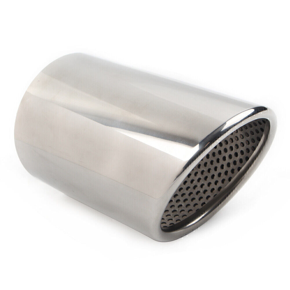 Car Stainless Steel Rear Exhaust Pipe Tail Muffler Tip Fit for Audi Q7 2009-2021 Q