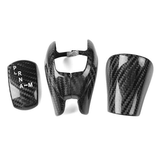Carbon Fiber Gear Shift Knob Cover Trim for Nissan GTR R35 2008-2016 2009
