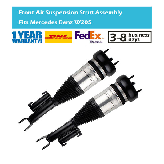 for Benz C-Class W205 200 250 350 Pair Front Left and Right Air Suspension Strut