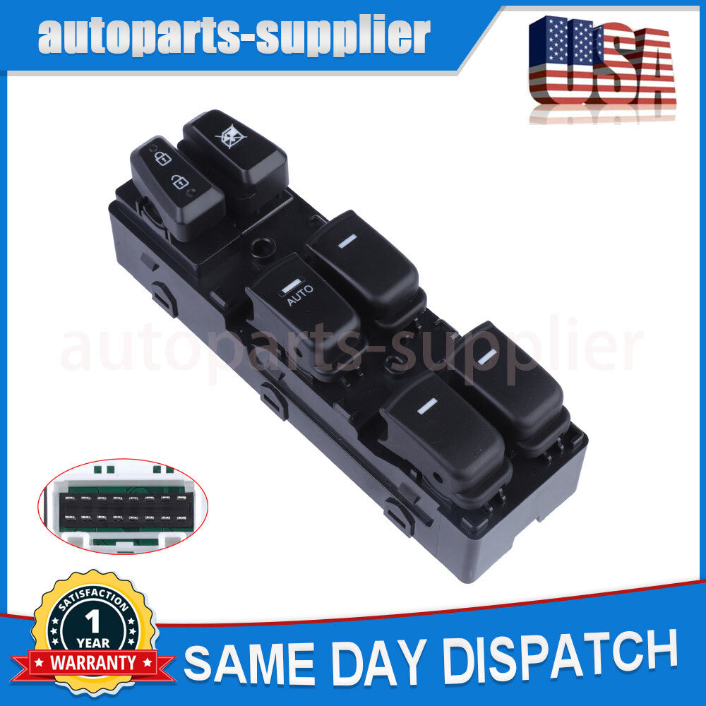 Front left drive power window switch 93570-3S000 for Hyundai Sonata 2011-2015