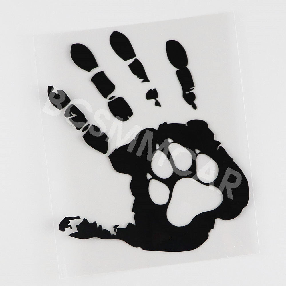 Paw Print Dog Cat Pet Car Decal Sticker Personalized Window Decor Waterproof