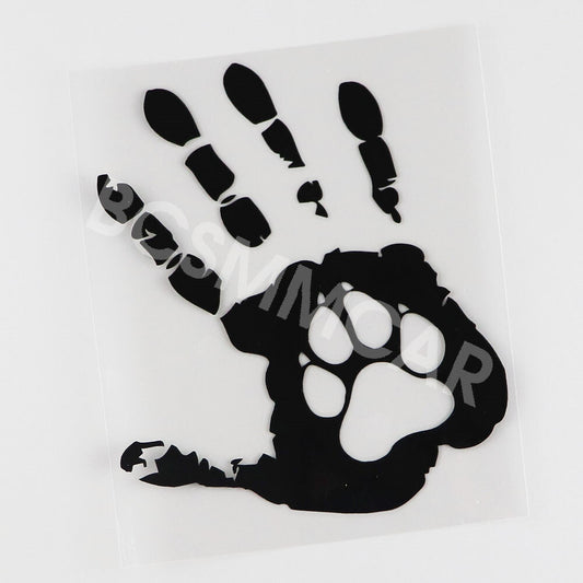 Paw Print Dog Cat Pet Car Decal Sticker Personalized Window Decor Waterproof