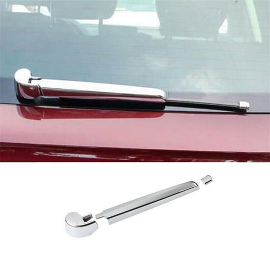 3X ABS Chrome Rear Window Rain Snow Wiper Molding Trim Fit for Audi Q5 2018-2024