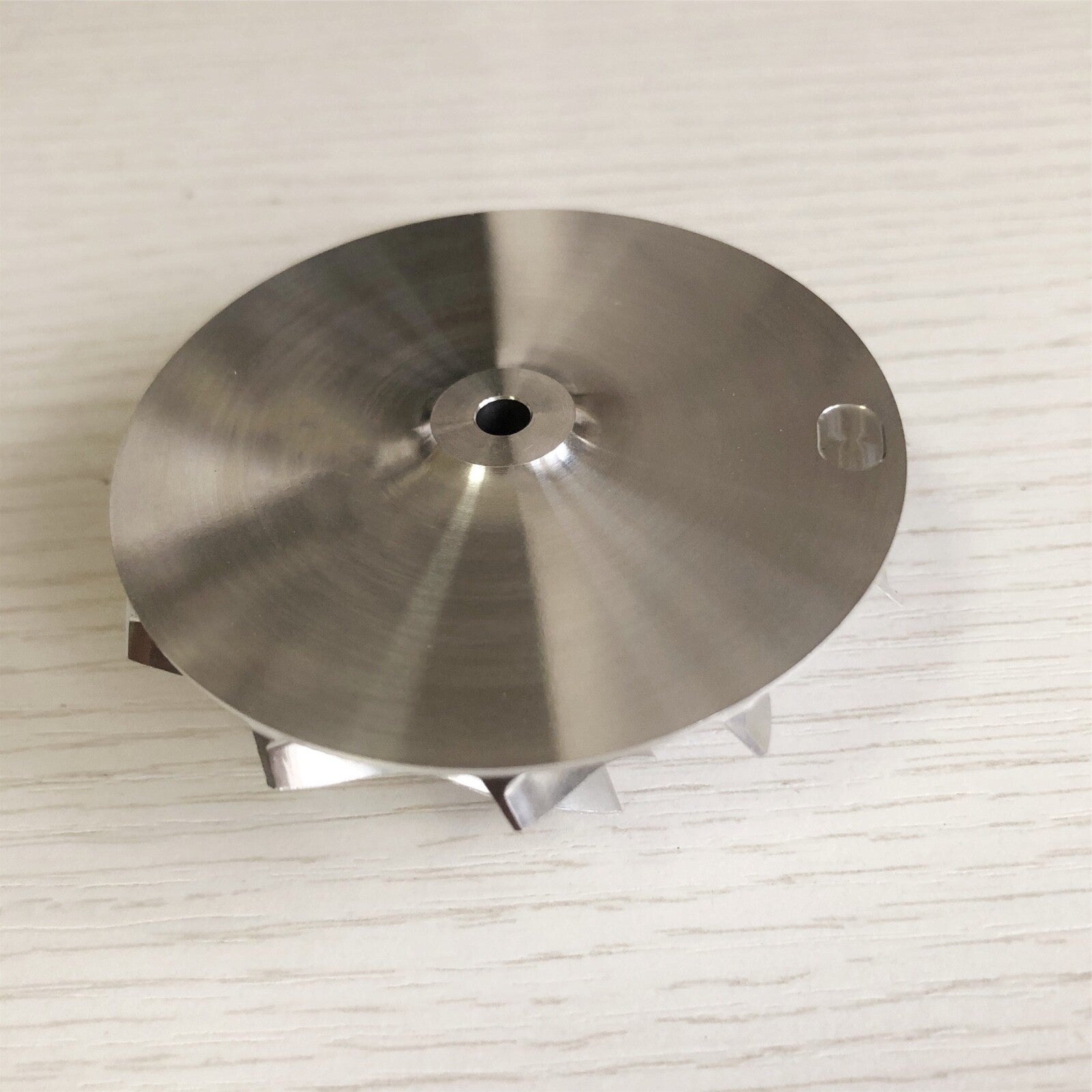 K04 54.20/66.56 mm 6+6 blade high-performance turbine blank compressor wheel