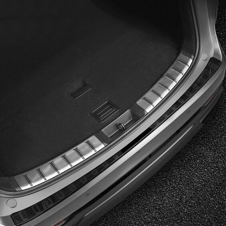 Black Outer Rear Bumper Protector Guard for Lexus NX 250 350 450h 22-23 Trim B n