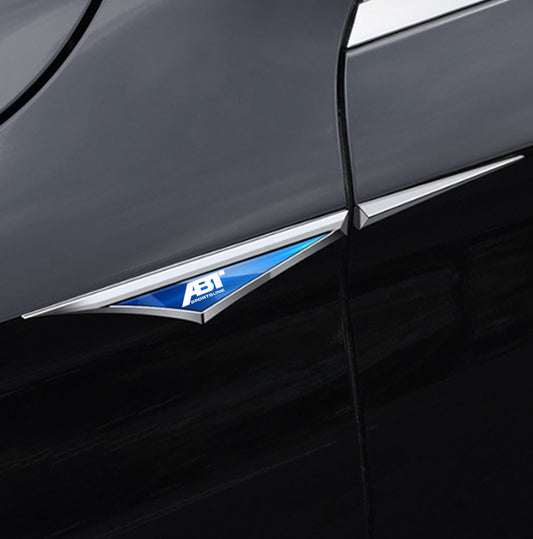 1-piece car door lock eye protection black sticker for Alfa Romeo Giulia for Stelvio - v
