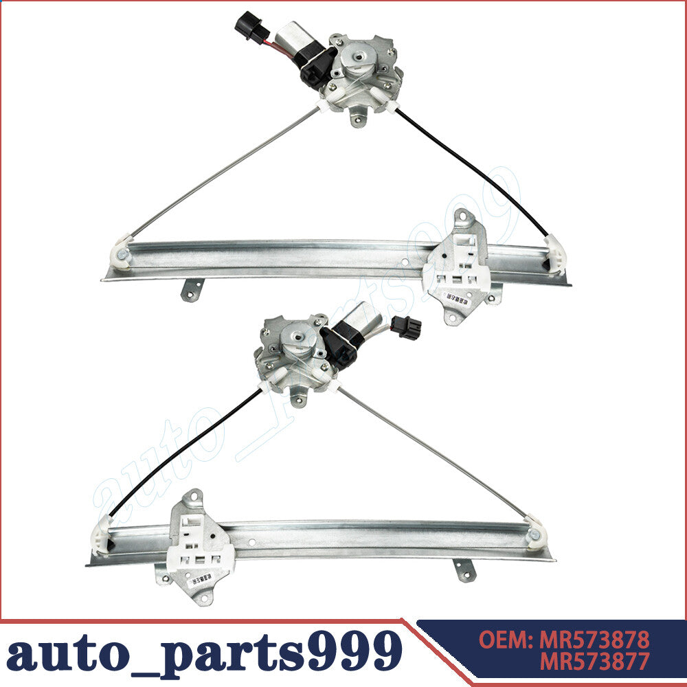 Two window adjusters with motors suitable for 2003-2006 Outlander models. n