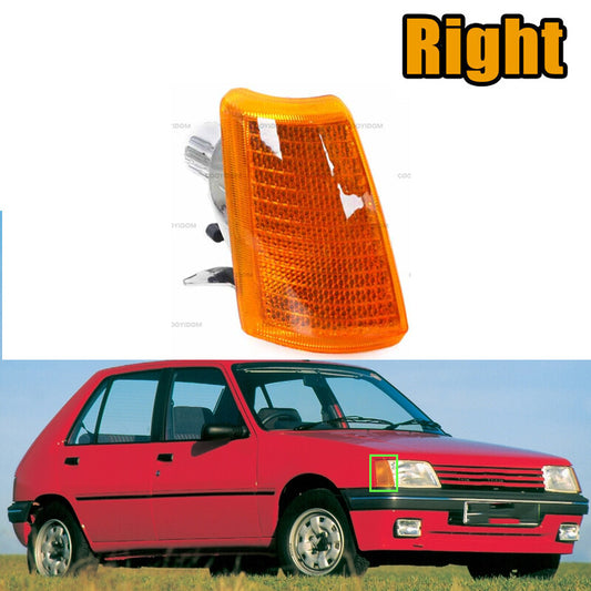Front Corner lamp Side Marker Parking Lamps Right for Peugeot 205 1983-1994