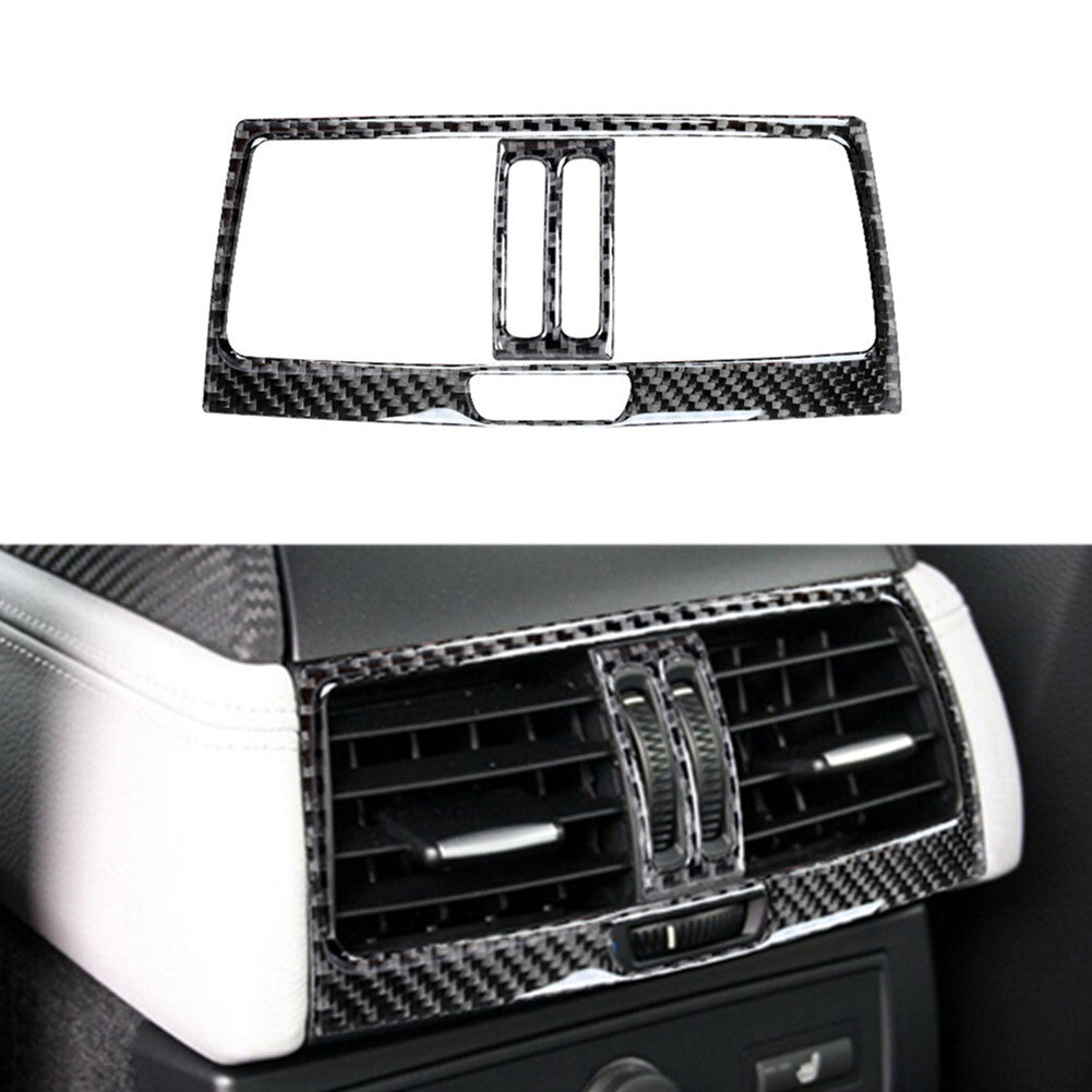 Suitable for Mazda 3 Axela 2019-2023 carbon fiber front bumper fog lampshade decoration- v