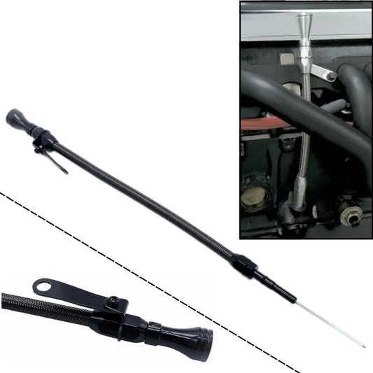 Black stainless steel flexible oil suction tube suitable for LS, LSX, LS1, LS2, LS6 4.8L, 5.7L, 6.0L and - liters n