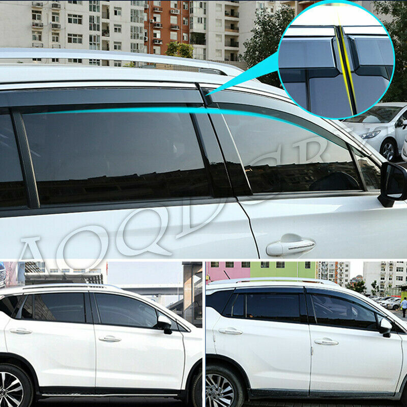 for Lexus RX350 450h 2016-2019 Window Visor Vent Shade Rain Guard Door Visor 4X