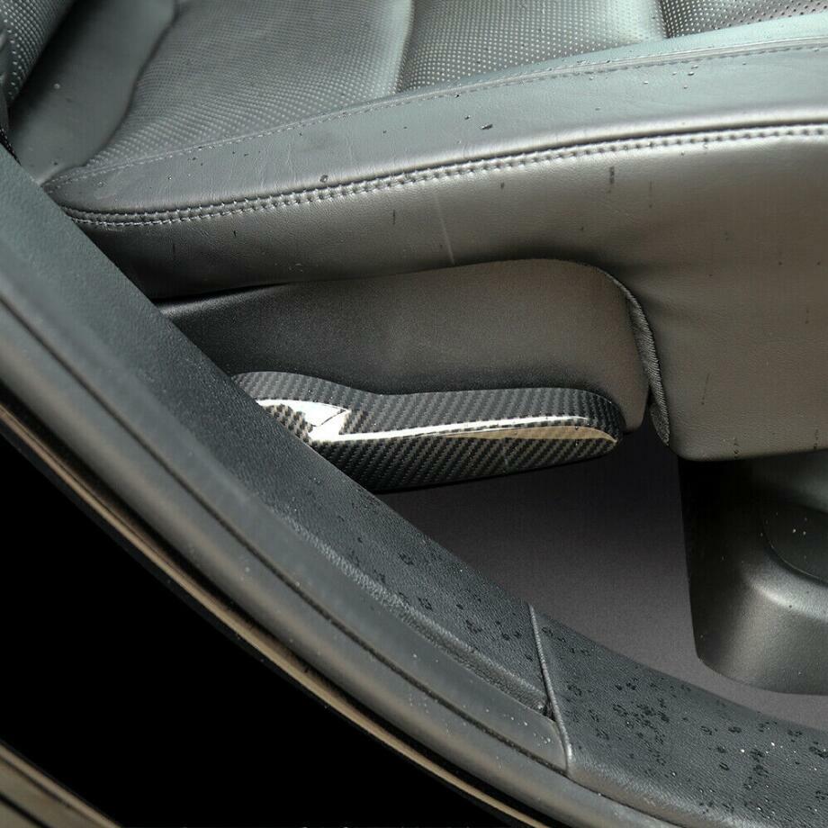 For 11-2021 for Jeep Grand Cherokee Carbon Fiber Rear for Seat Handle Switch Cover Trim v