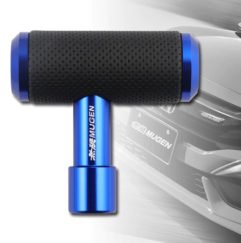 Car door and window protection sticker badge strip Mugen blue black suitable for for Mazda - v