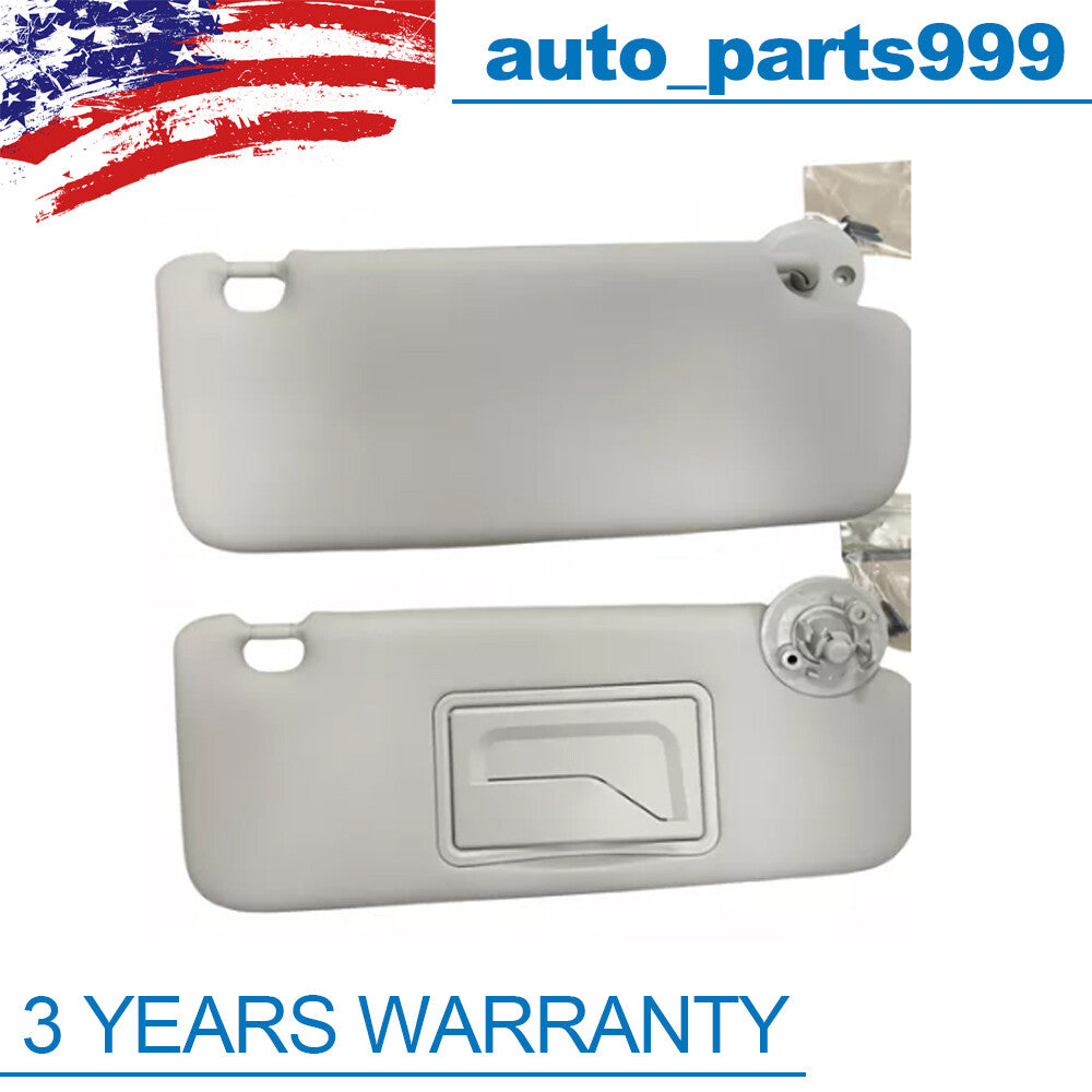 Two-pack of grey left and right sun visors suitable for Sonic 2012-2019 P95327509 P95327507- n