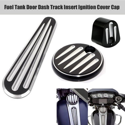 Dash fuel console and fuel tank cap for Harley Touring Electra Street Glide- n