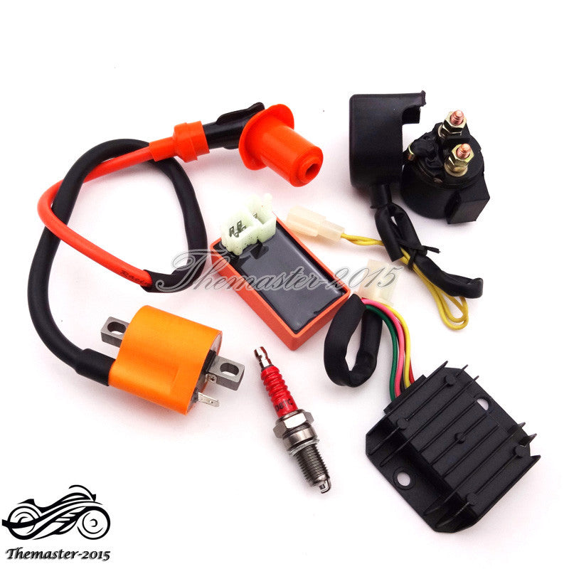 Racing Ignition Coil CDI Regulator Rectifier Relay 150cc 200cc 250cc ATV Taotao Q