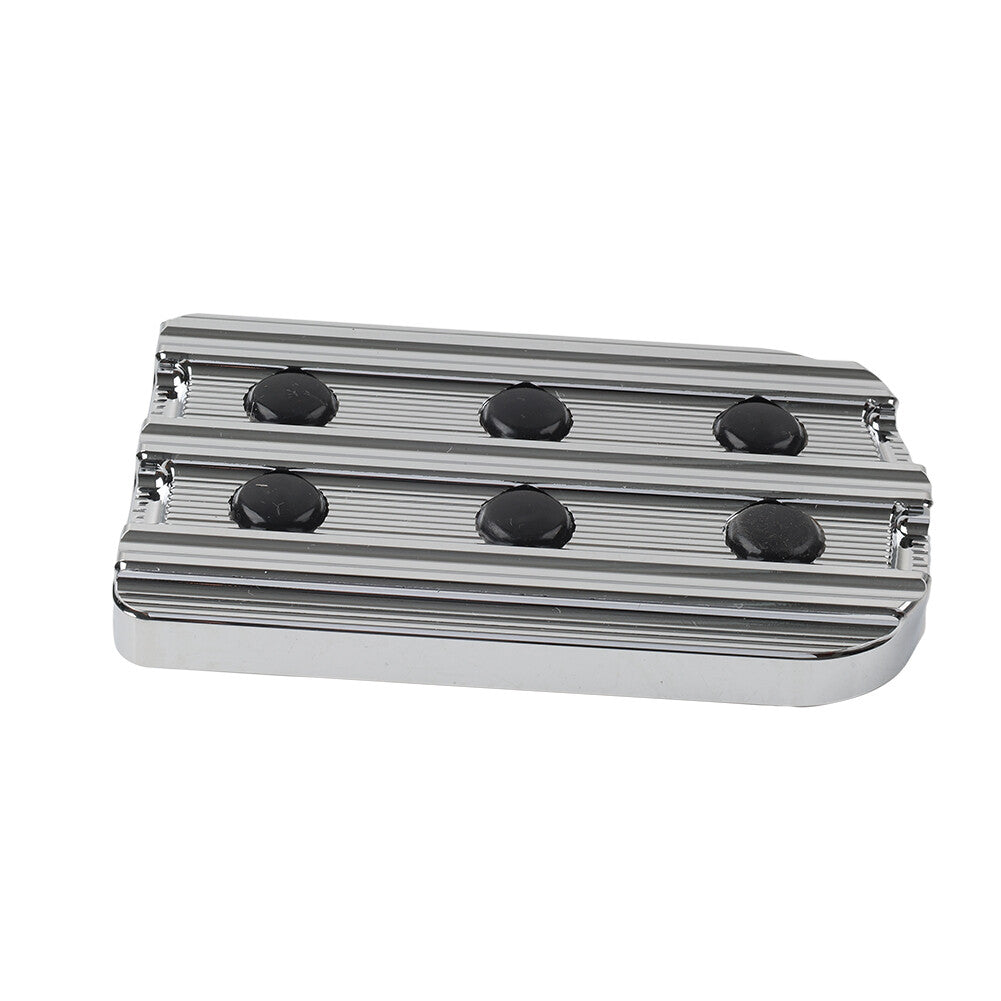 CNC Large Brake Pedal Pad Cover Fit for Harley Touring Street Road Glide Softail FLD