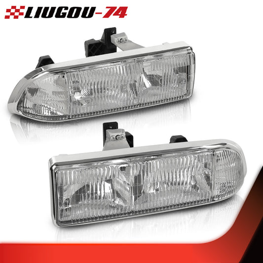 Suitable for 98-05 for Blazer headlight headlight assembly kit 98-04 S10 left and right - v