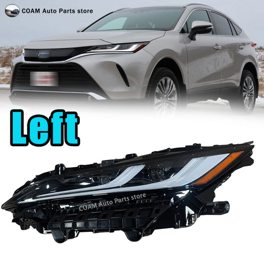 1 left headlight assembly for 2021 and 2024 for Toyota Venza
