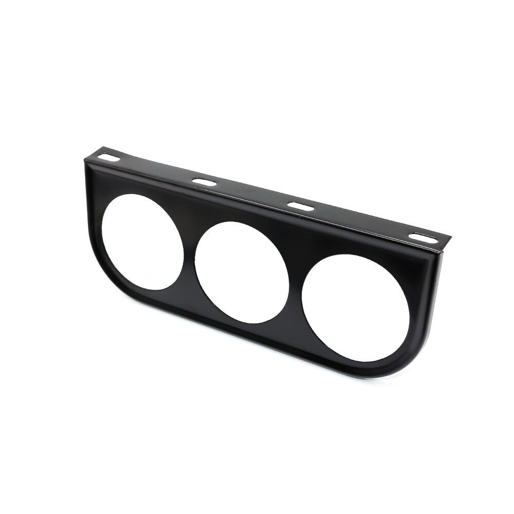 Universal 52mm Triple Gauge Under Dash Mounting Bracket Pod 2-1/16 Gauge Holder Q