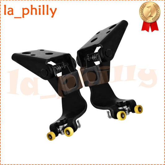 Pair for Honda Hinge Door Replacement Part  72520-SLJ-003+ 72560 SLJ J03 Black Q