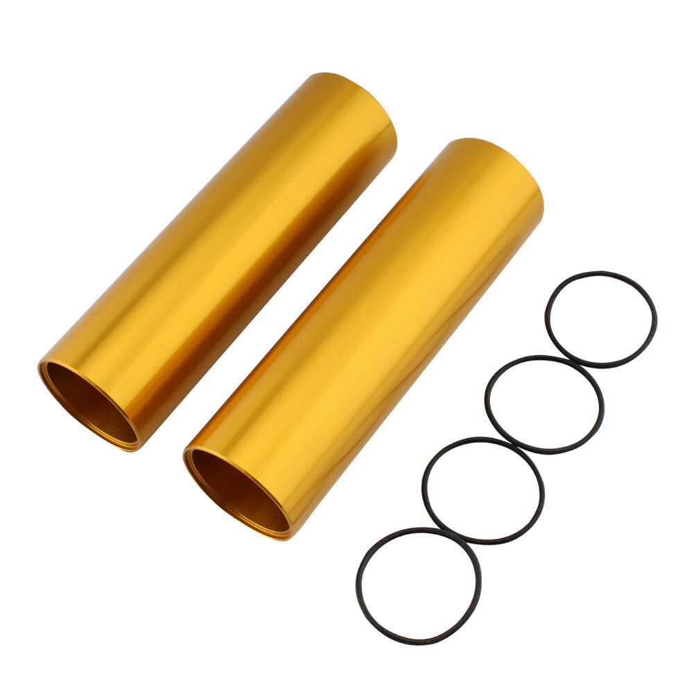 for BMW RnineT Urban G/S Aluminum Motorcycle Fork Slider Guard Cover Kit Gold UK