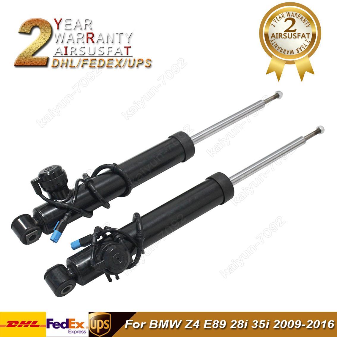 Pair for BMW Z4 E89 28i 35i 2009-2016 Rear Left Right Shock Strut Cores W/EDC
