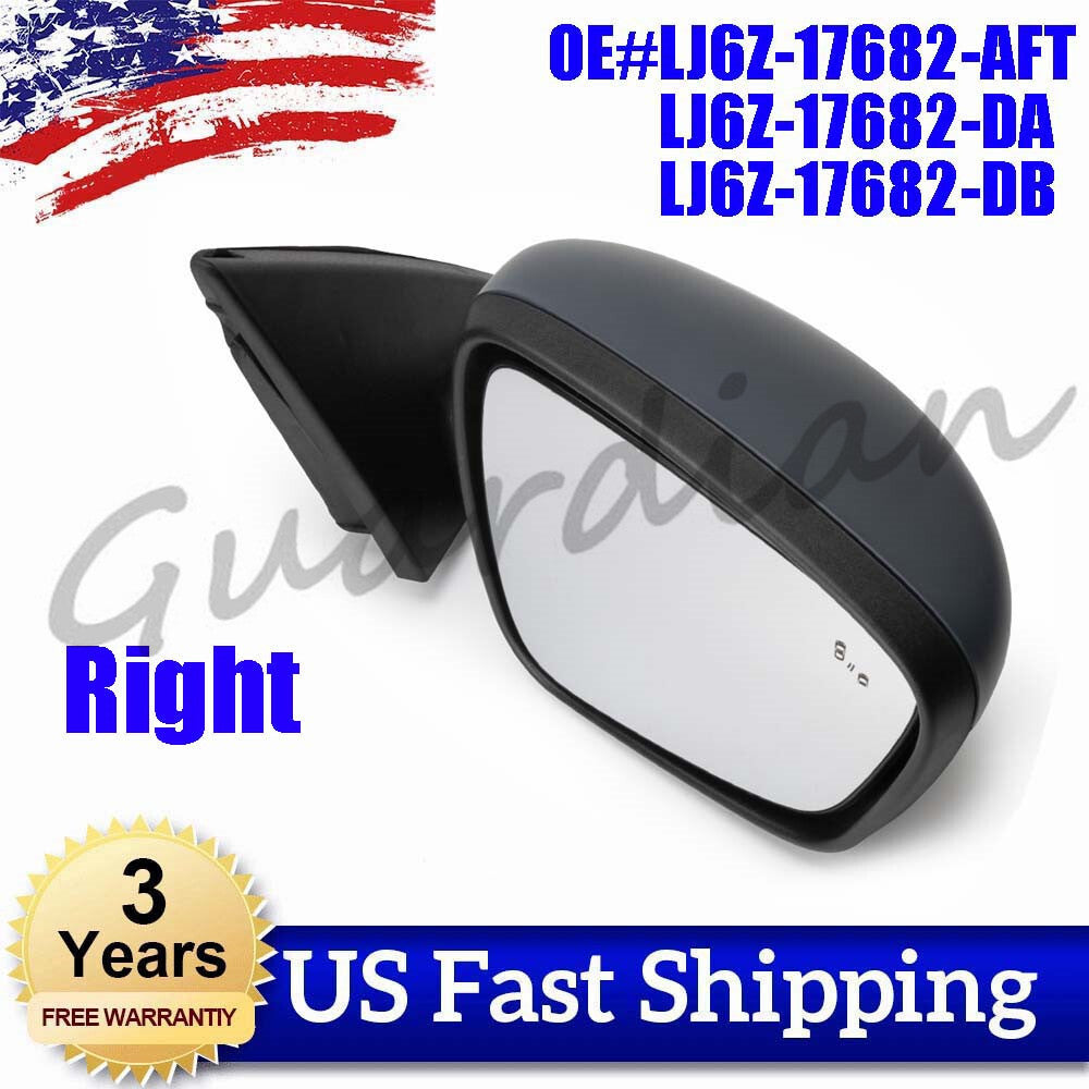 1 LJ6Z-17682-DA Right-side passenger mirror for Ford Escape 2020 - 2023 01 2002