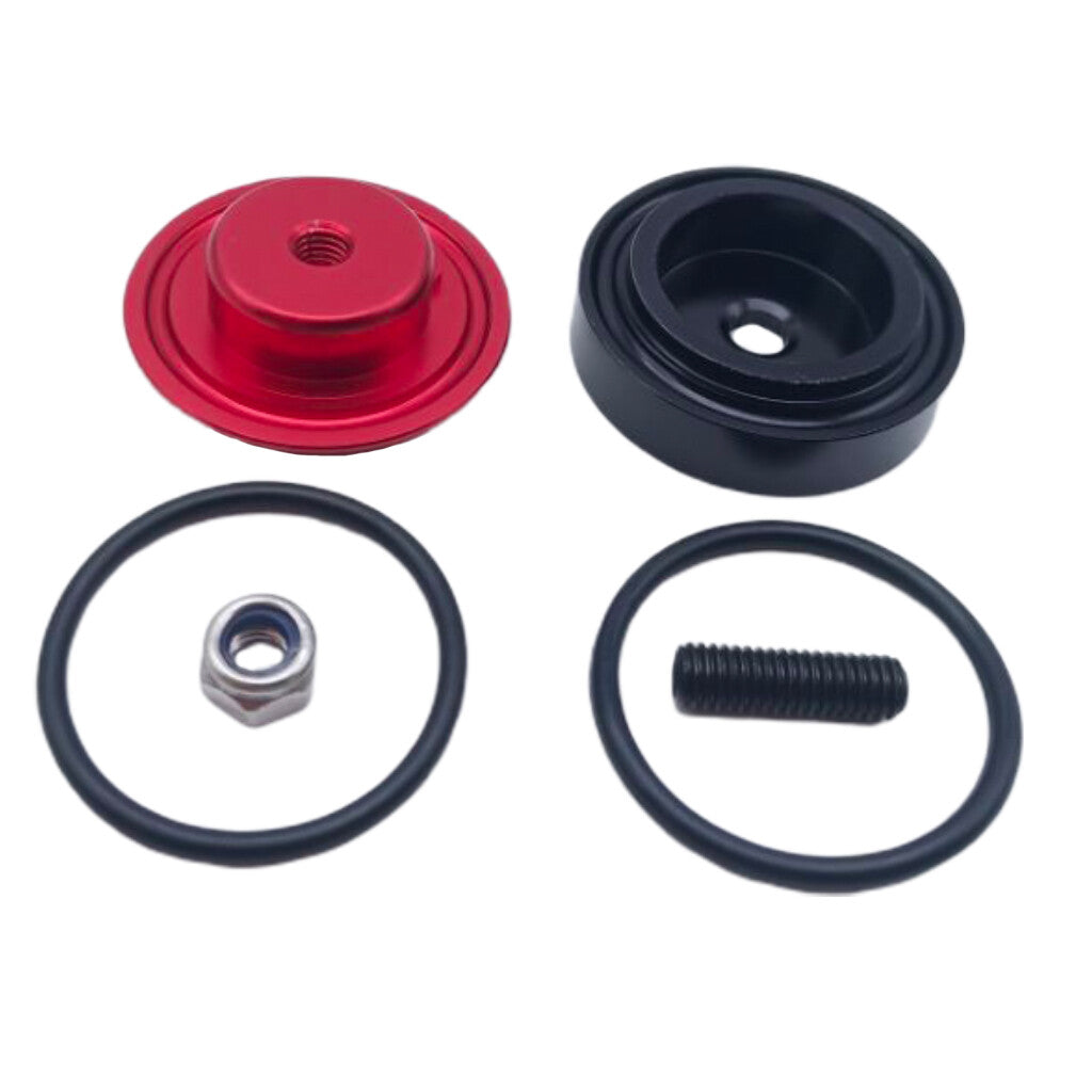 Auto Rear Windshield Wiper Delete Insert Cap Wipers Hole Caps Cover Stopper Red n