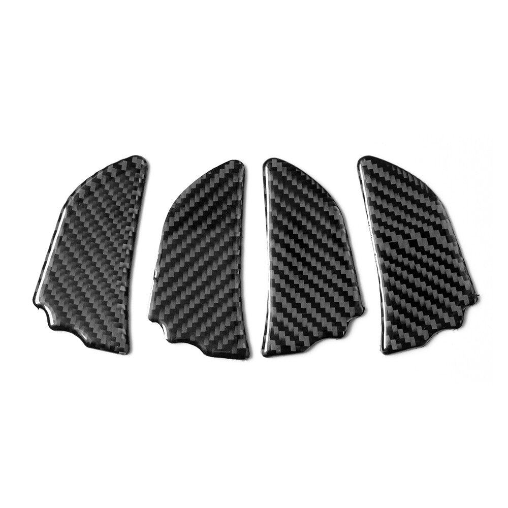 for VW for Golf MK7 2013-2019 Carbon Fiber Car Rear Air Condition Vent Cover Trim v