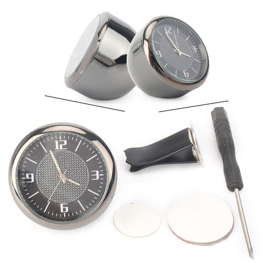Car Clock Interior Luminous Electronic Quartz Watch Ornament Fit for Jeep Auto