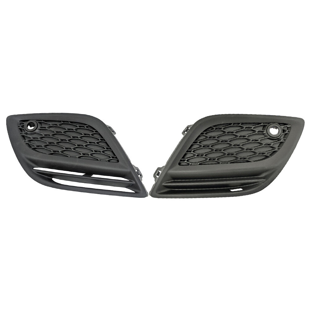 Pair Front Bumper Cover Fog Light Grille Left Right for Volvo XC60 2011-2013
