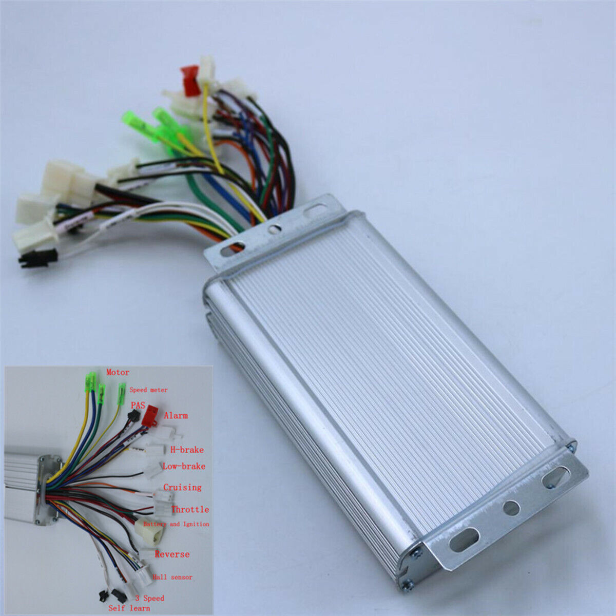 36/48V 500W/600W 30A motor electric bicycle/tricycle controller speedometer display - n