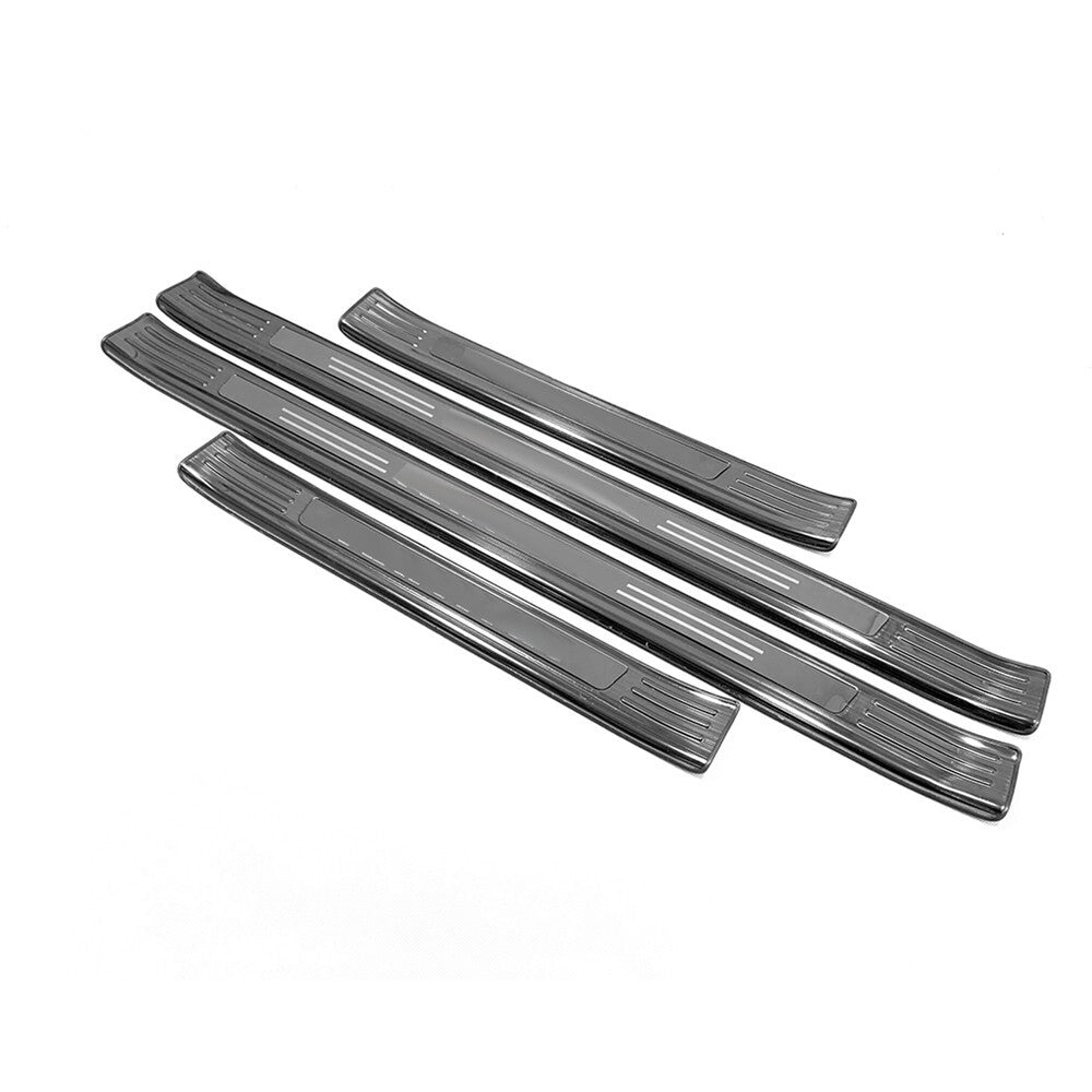 For 2022 for Nissan Navara Accessories Door Sill Scuff Plate Protector Guard Cover