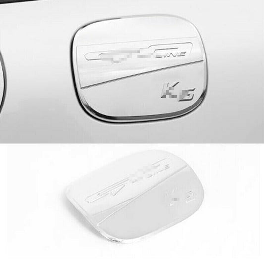 for Kia K5 21-2024 Chrome Exterior Filler Fuel Door Tank Gas Cap Cover Trim 1X