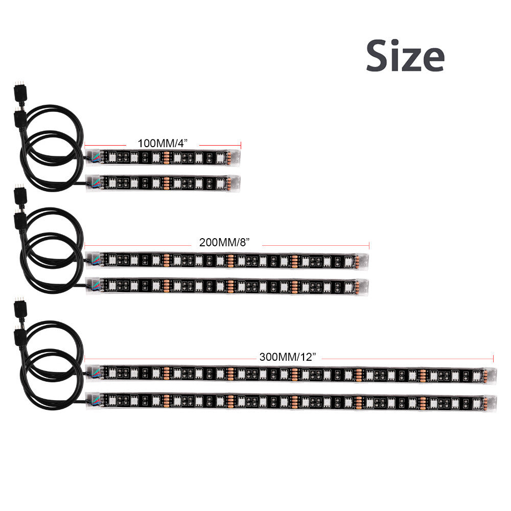 Suitable for Bajaj Benelli Beta 6x RGB LED motorcycles with universal light strips Q