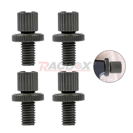 4x Universal 8mm Brake Clutch Cable Adjuster Nuts Bolts For Motorcycle ATV