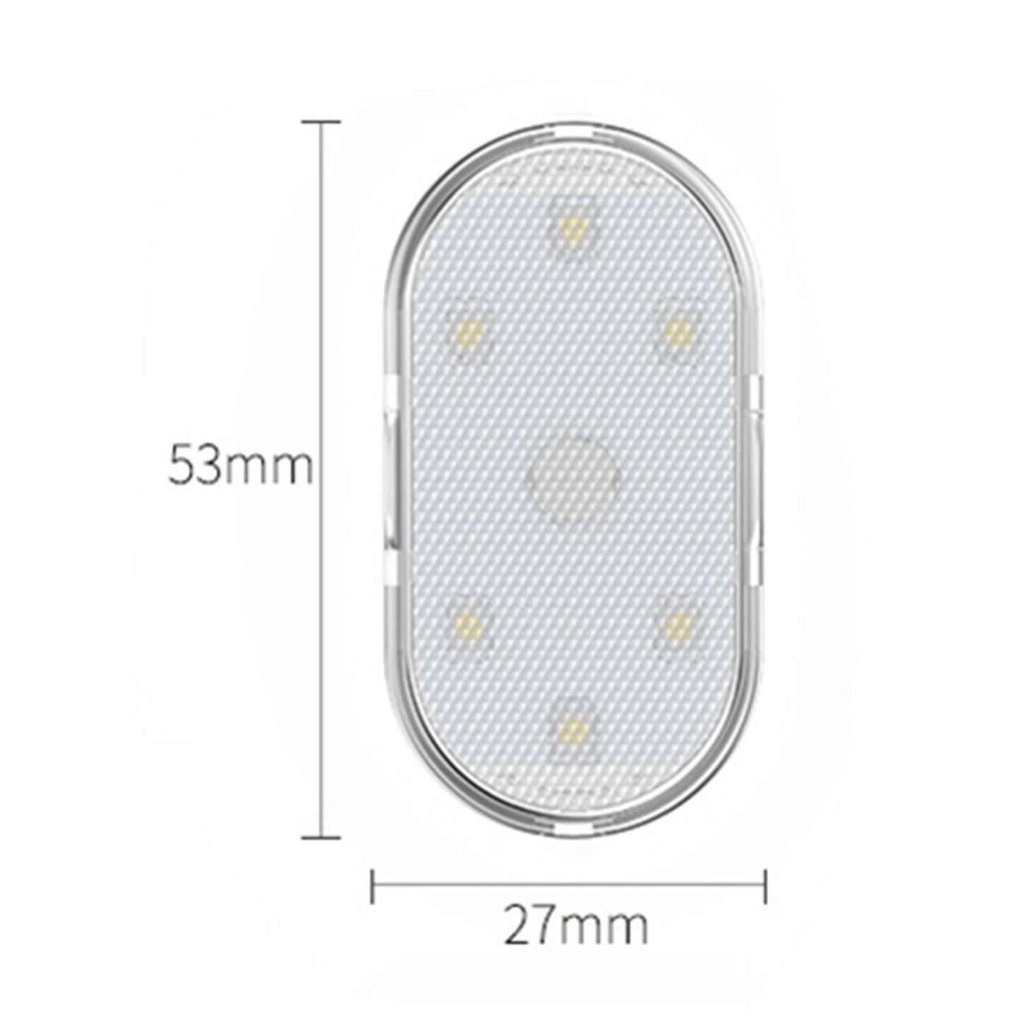 Touch Control LED Light Car Interior Wireless Ambient Neon USB Charge Lamps