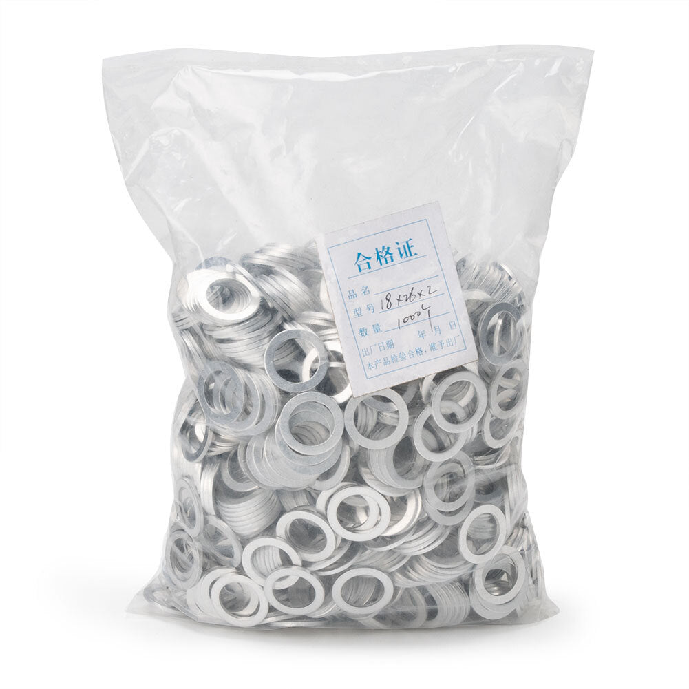 100PCS Transmission Drain Plug Gaskets Washers for Honda for Acura 90471-PX4-000 Q