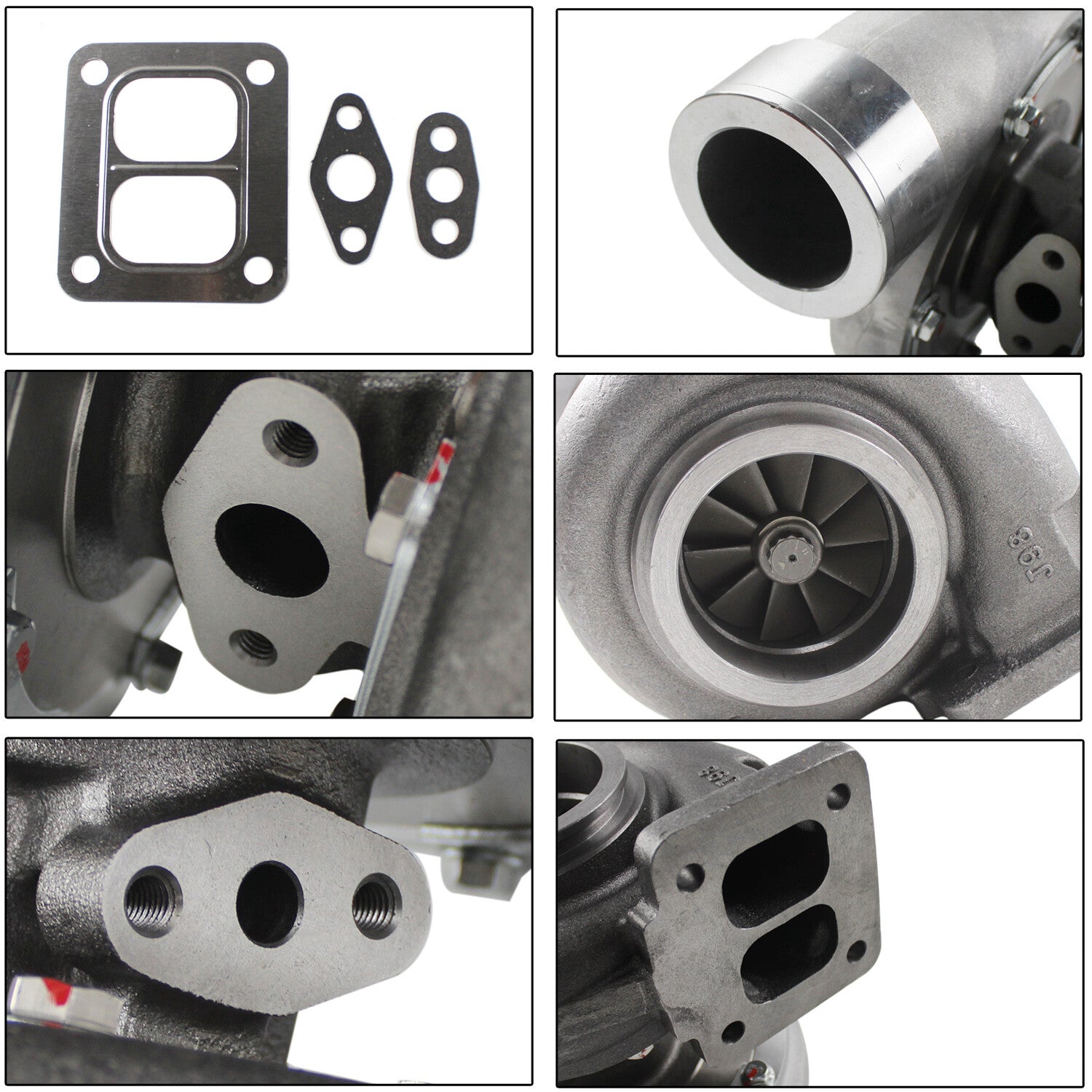 GT45 T4 V-Band 1.05 A/R 98mm Huge Boost Turbo Charger For All 4.0L-6.0L Engine