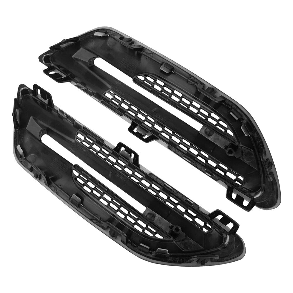 2X For 2011-16 for BMW 5-Series F10 M5 Carbon Fiber Side Vent Grille Air Fender Mesh