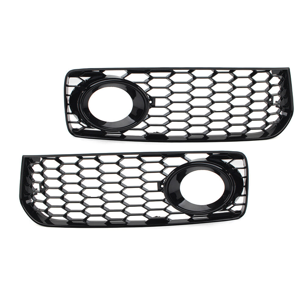 Honeycomb front bumper fog light grille cover suitable for Audi A5 S5 B8 RS5 08-12
