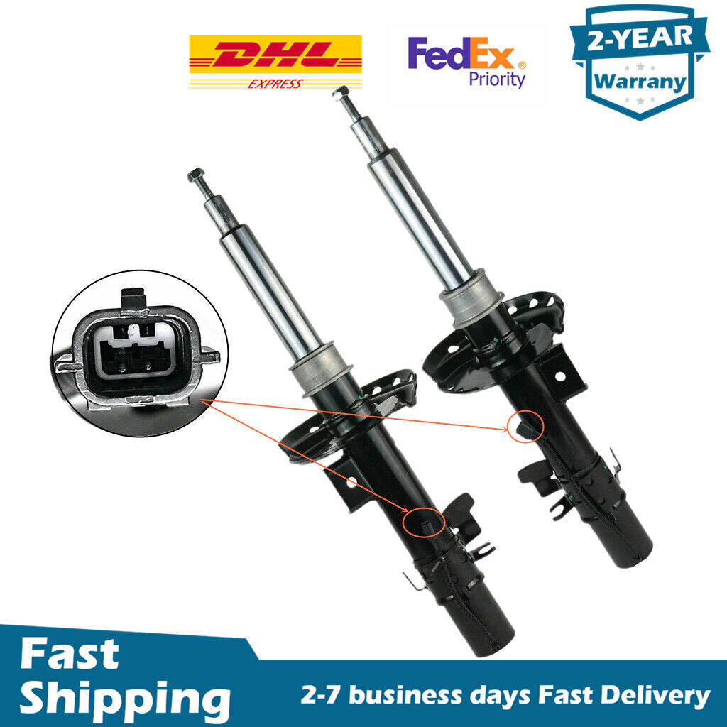 Pair Front Shock Absorbers w/MR Fluid For Land for Range Rover Evoque L538 2012-2018