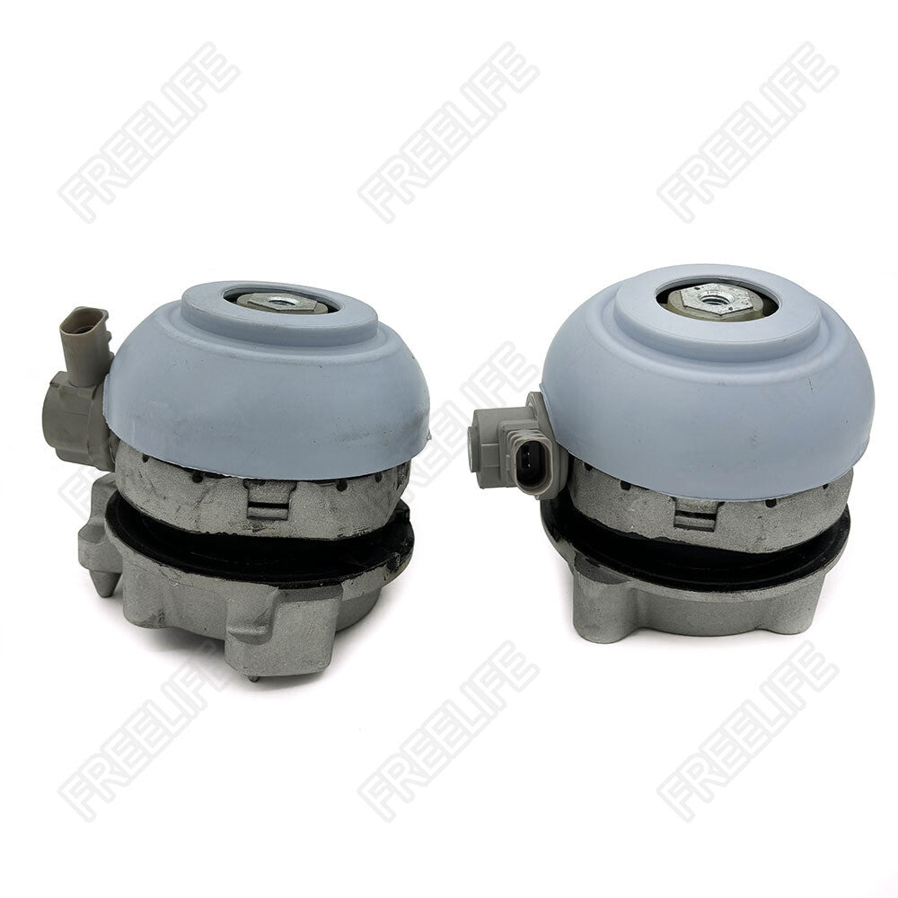 A pair of engine motor mounts 4E0199381FJ 4E0199381FP are suitable for Audi for A8 D3 S8 Quat. 3.0L 3.2L.