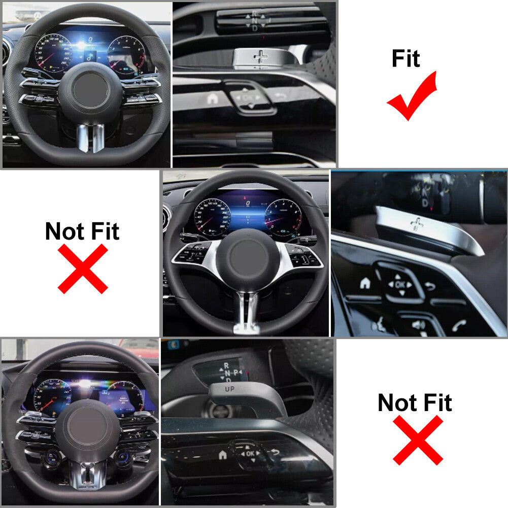 Steering Wheel Shifter Paddle Extension for Mercedes-Benz B A C E S GLC Class