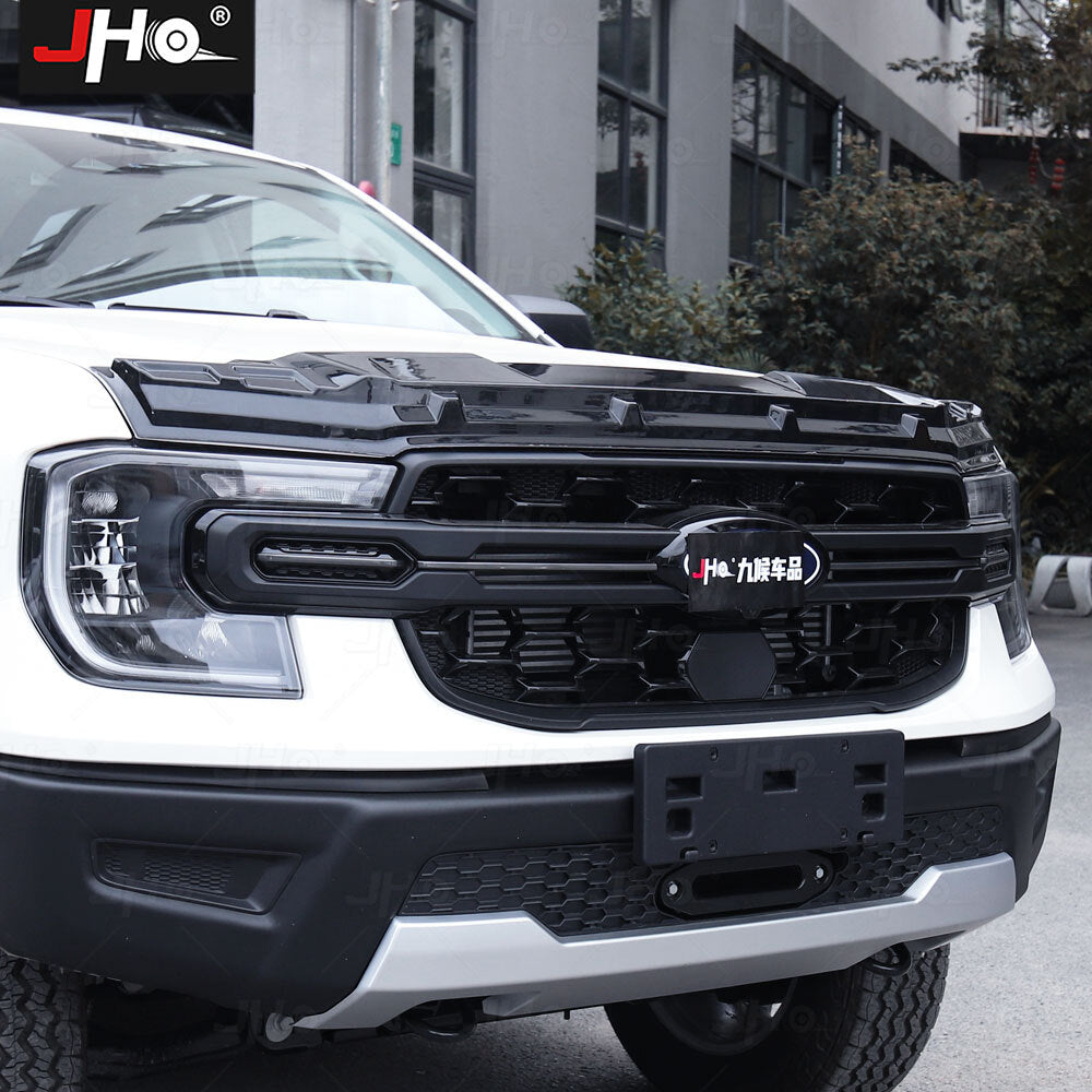 Car Front Bug Shield Hood Deflector Guard Without Lights For RANGER 2023-2024