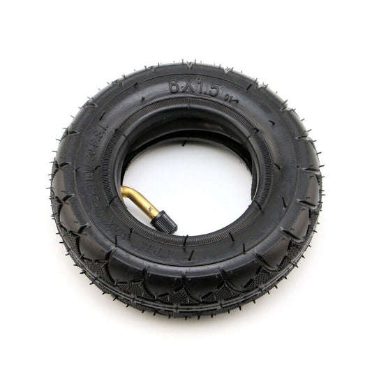 6x1.5 Inner outer Tube 6x1 1/2 Motorized Scooter Pneumatic Tire Electric Scooter