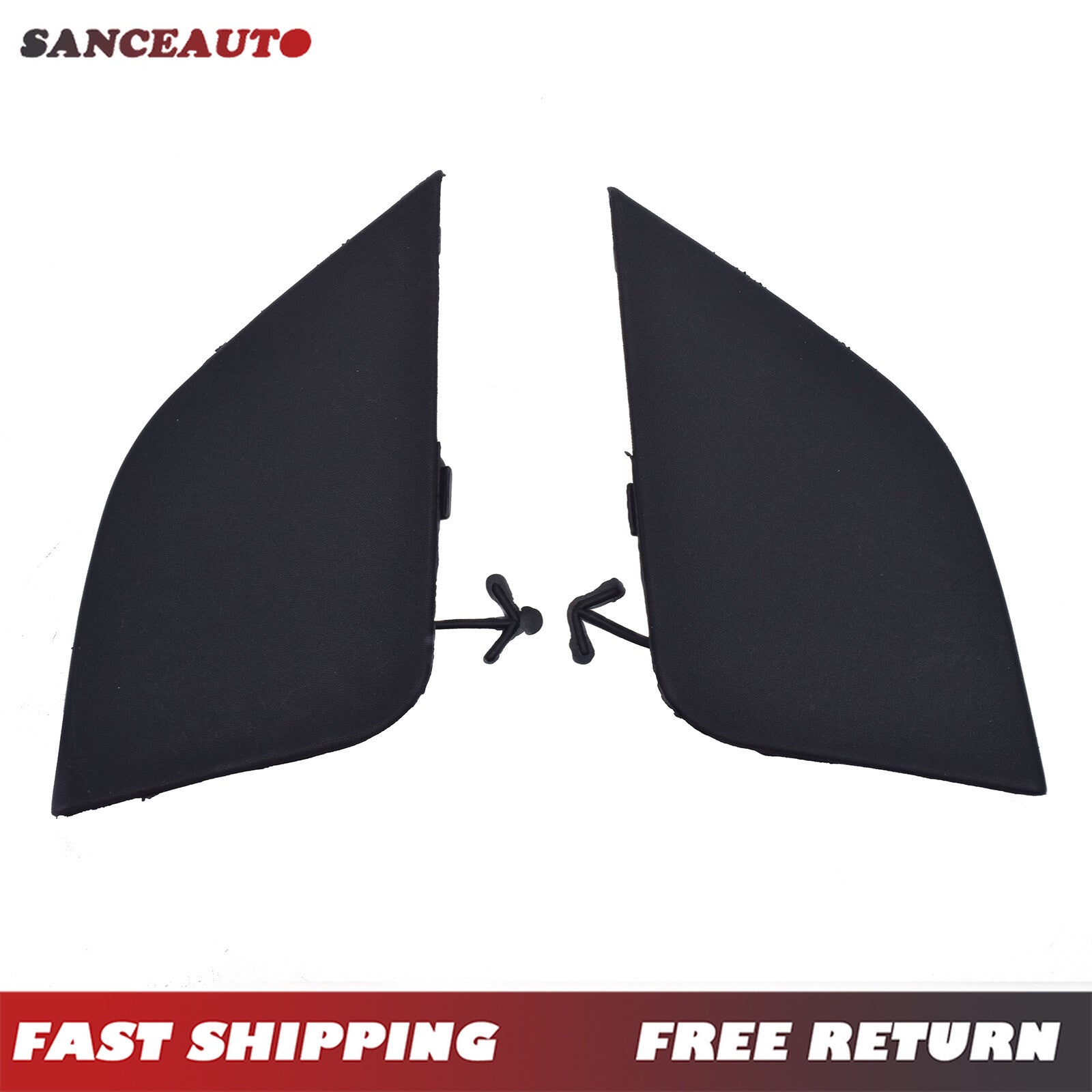 2-piece pack suitable for RAV4 2016, 2017, and 2018 front bumper cover (left and right). n