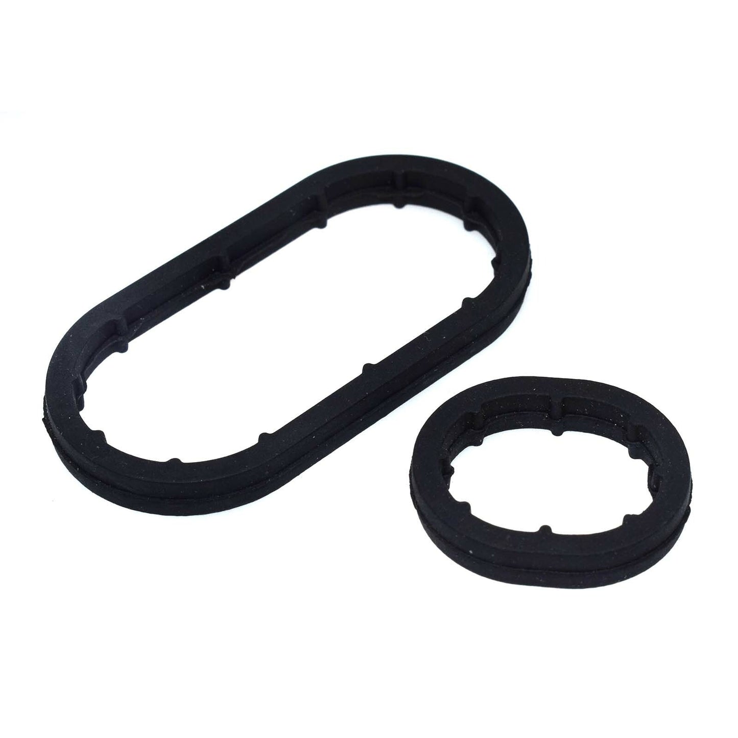 Oil cooler sealing ring gasket kit for Mercedes M112 and M113 engines (2 pieces, 1121840261-) n