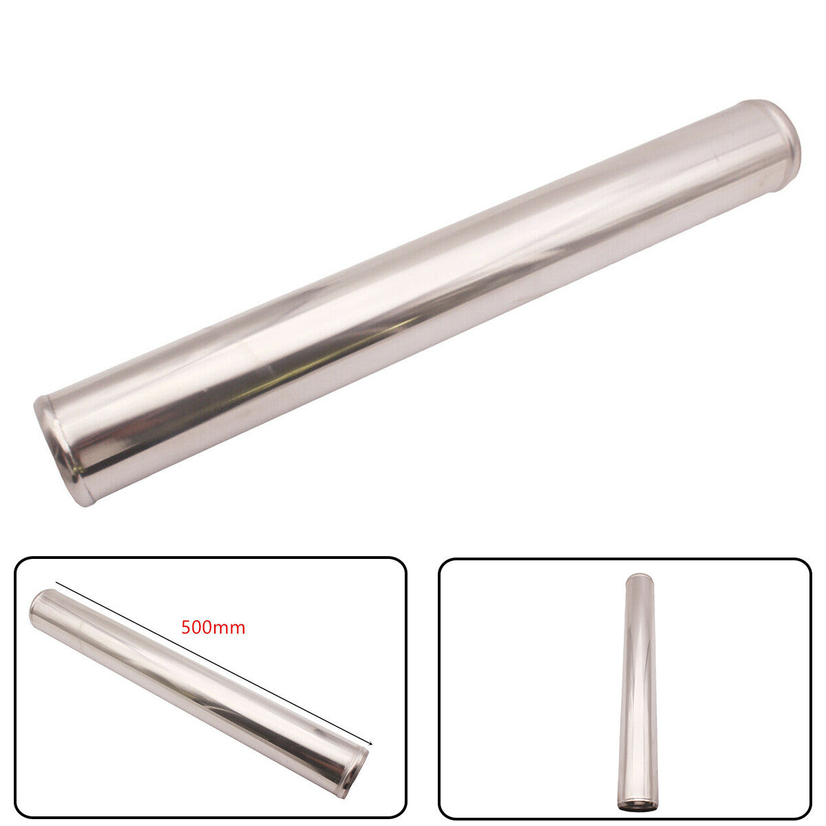 1Ps New Aluminum Car Turbo Intercooler Pipe Piping Tube Tubing L=500mm SL n
